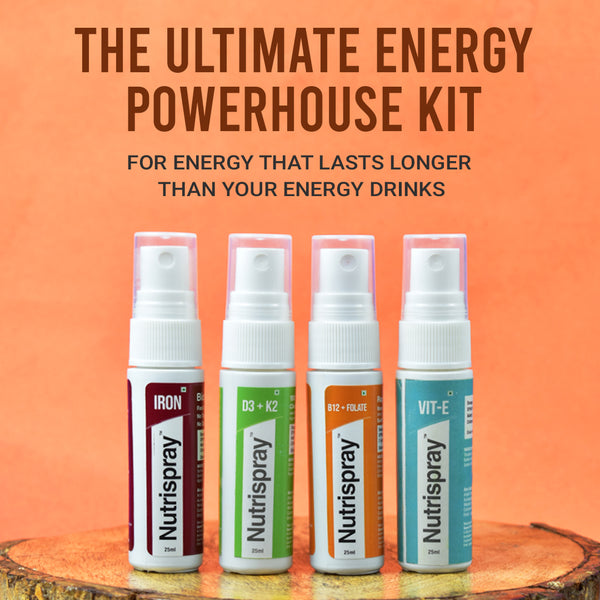 Nutrispray™ Ultimate Energy Powerhouse Kit